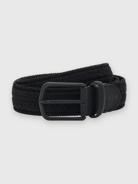 Черен плетен колан  - 1