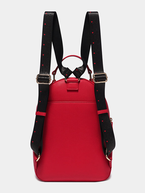 Black backpack with logo detail - 3