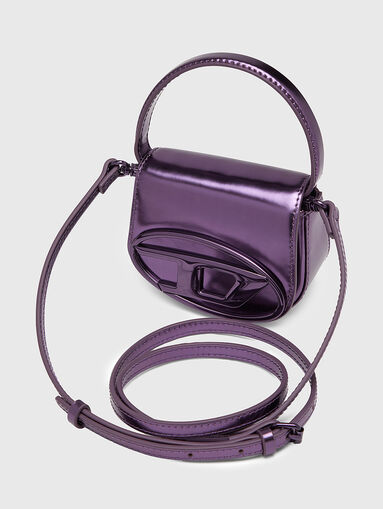 1DR-XS-S mini leather bag with oval logo - 4