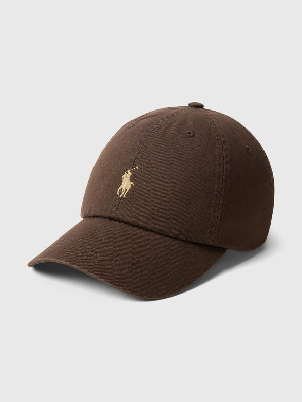 Cap with a visor and logo detail - 1