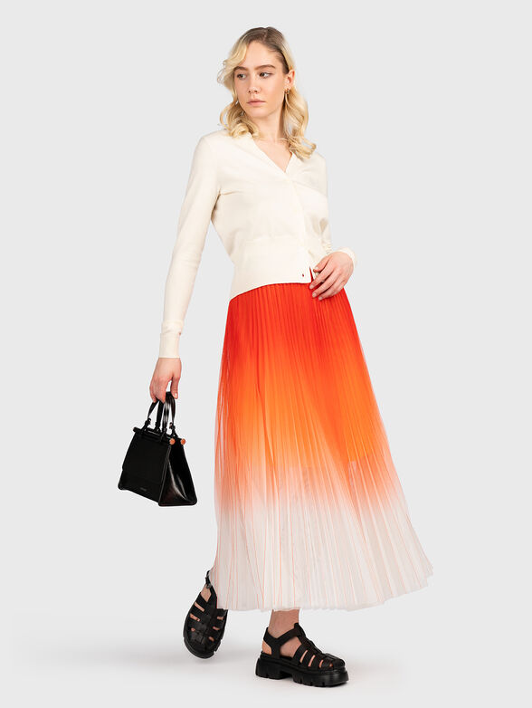 Black viscose cardigan - 2