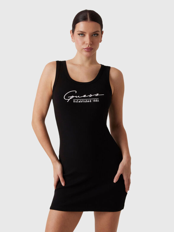 SUNFLOWER ribbed dress - 1