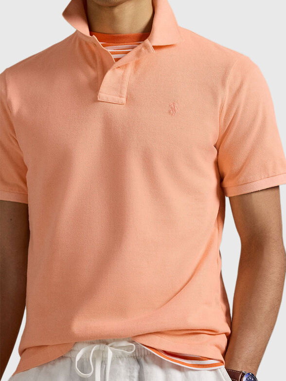 Slim cotton polo shirt - 4