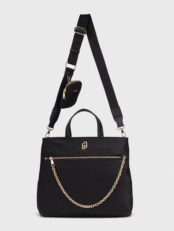 Bag with long handle and golden details - 2