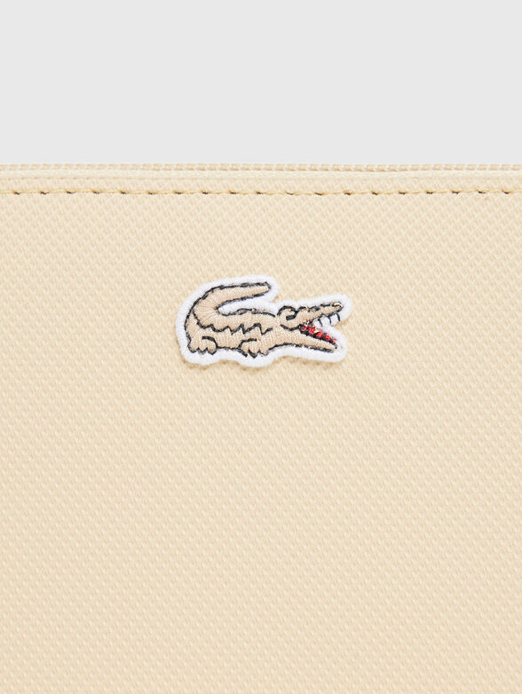 Black wallet with logo detail - 3