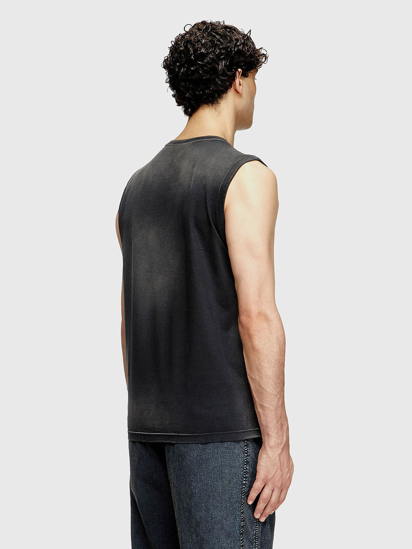 T-BRICO-NEW cotton top with logo detail - 3