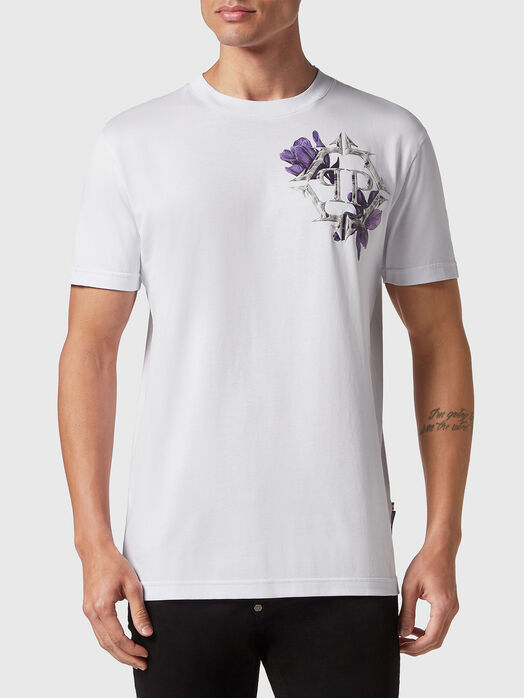 FLOWERS round neck T-shirt