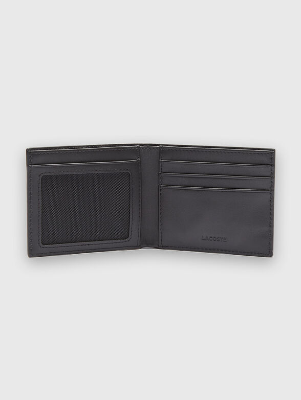 Navy leather wallet - 2