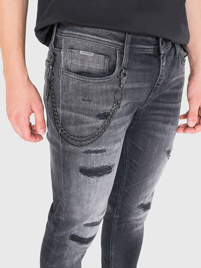 IGGY ripped slim jeans - 3