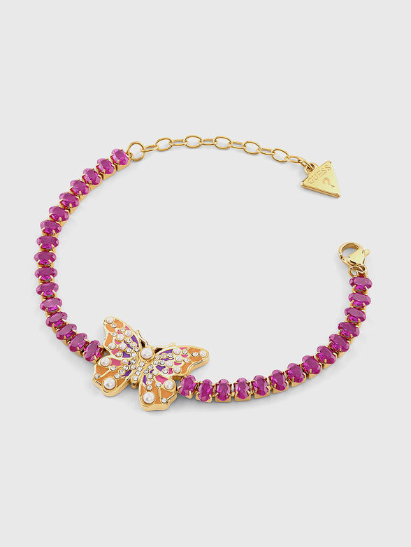 Bracelet with rhinestones - 1