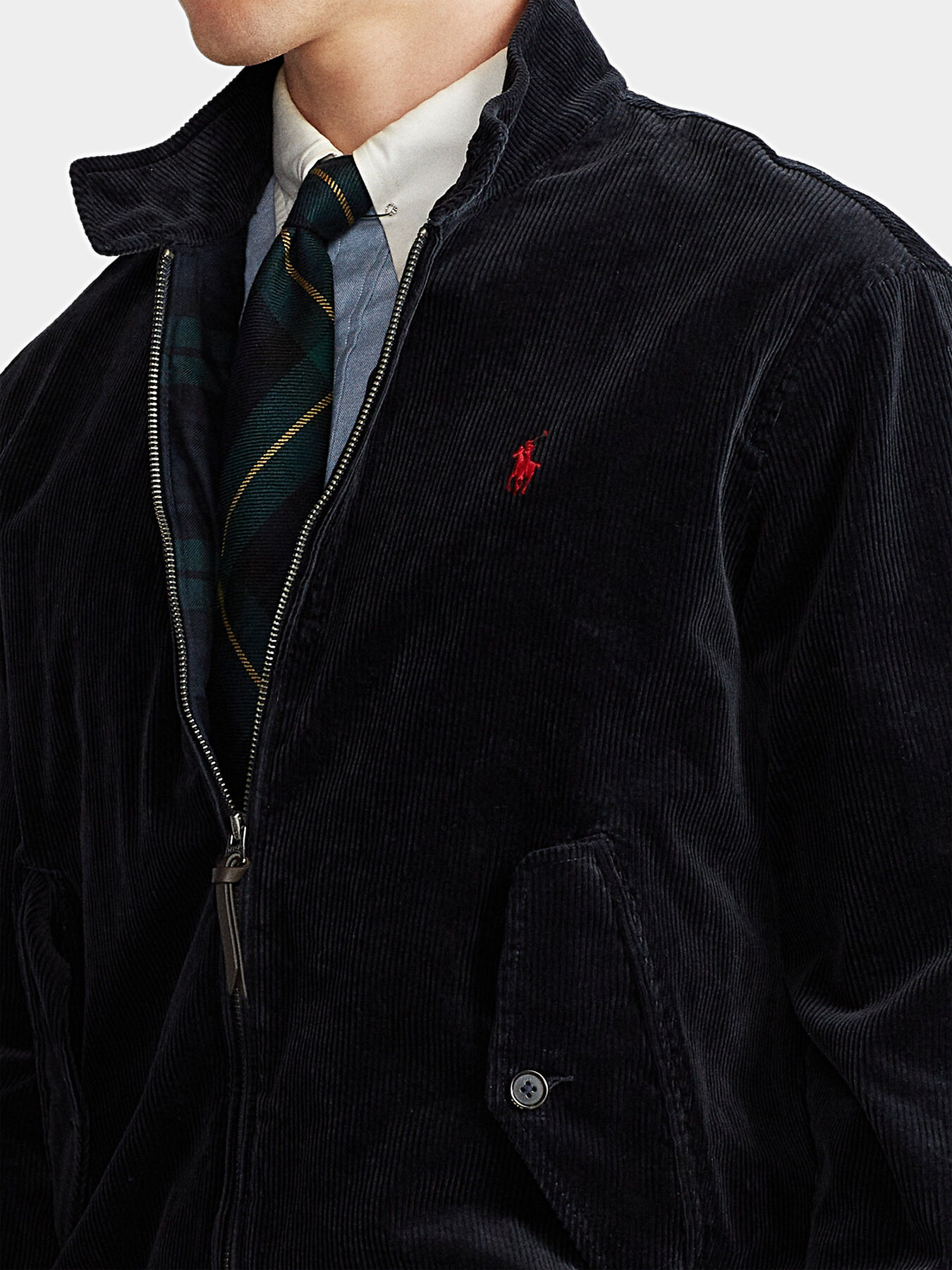 BARRACUDA Jacket with embroidered logo detail brand POLO RALPH