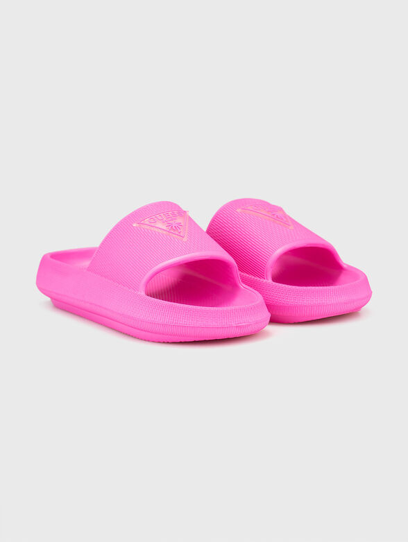 Slippers with triangular logo - 2
