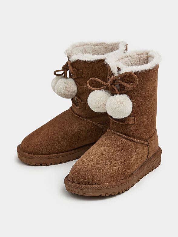 DISS GIRL TASSEL suede boots - 2