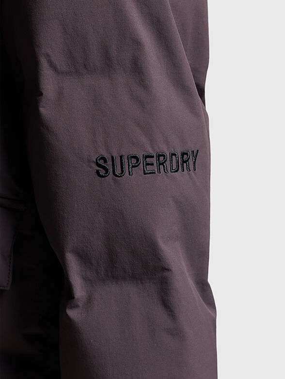 TRAIN BOXY padded jacket with hood - 3