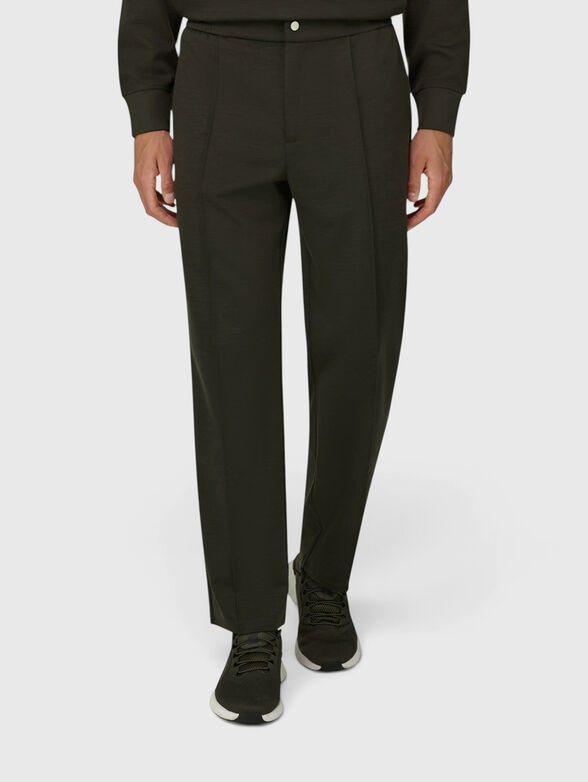 Wool-blend trousers - 1