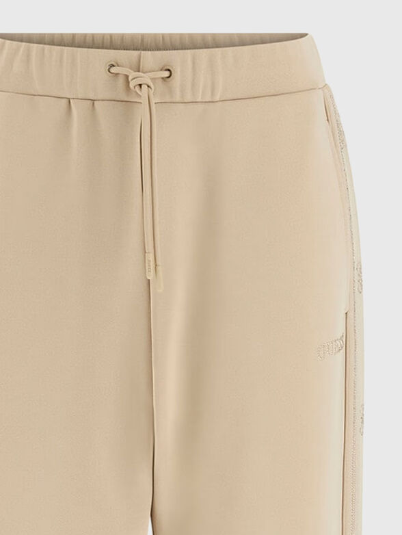 Beige sports pants - 2