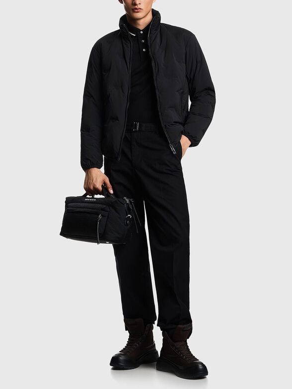 Cotton trousers with belt - 4