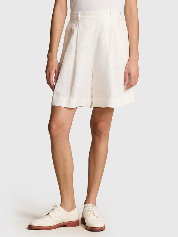 Linen shorts - 0