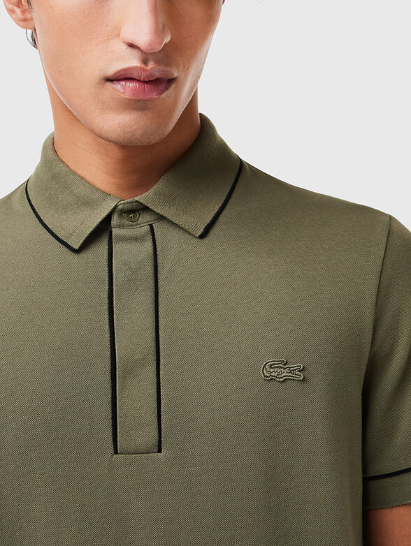 Polo shirt with buttons - 4