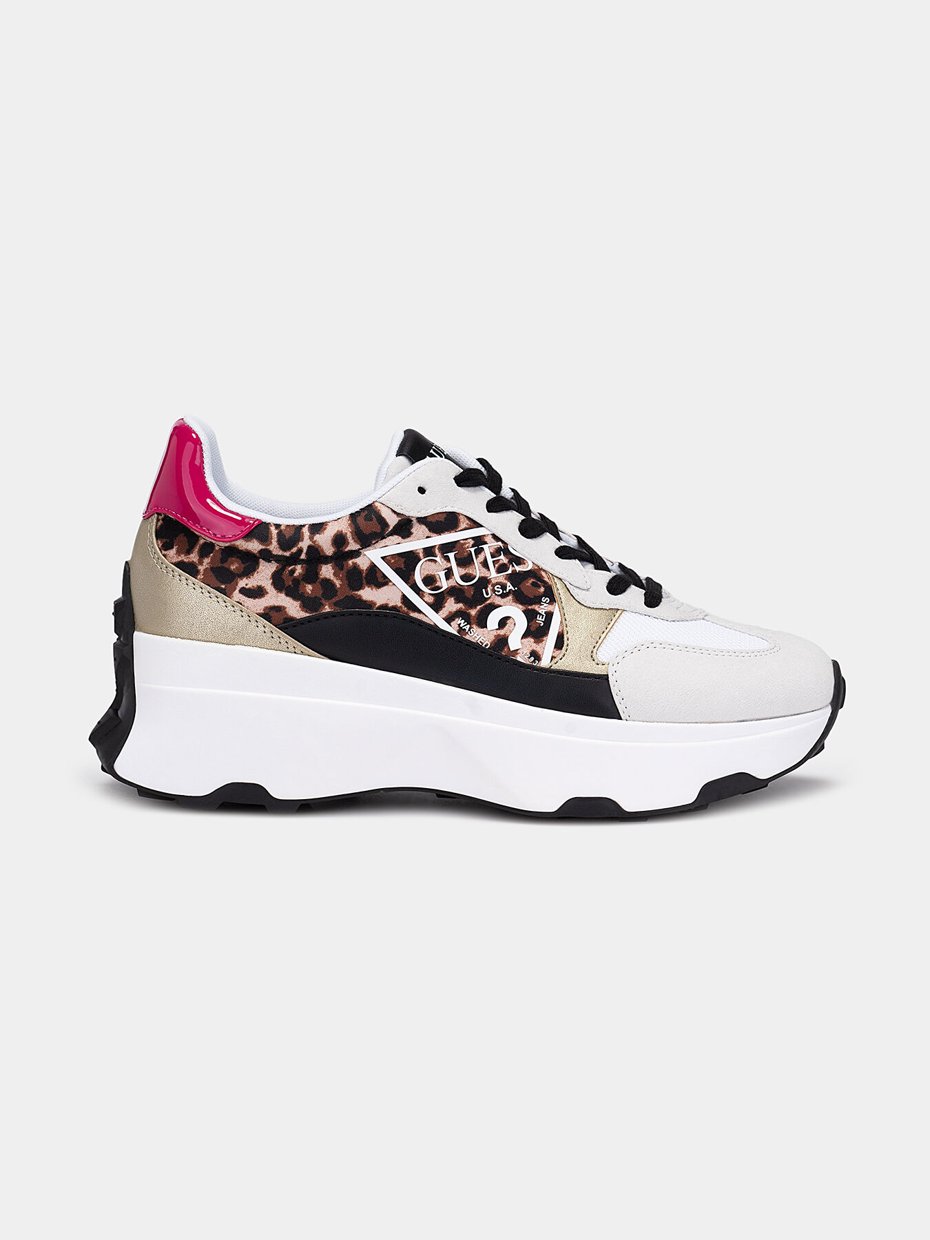 Sports shoes with animal print brand GUESS Globalbrandsstore en