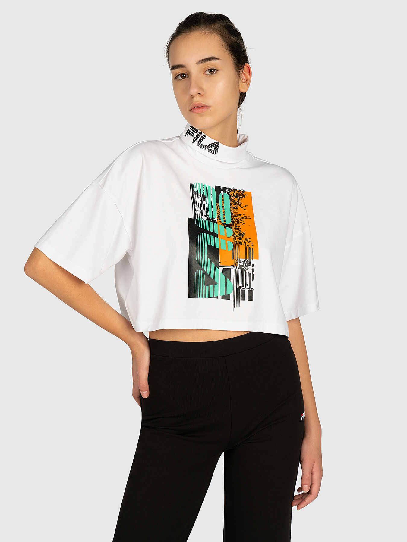 Fila crop tee on sale