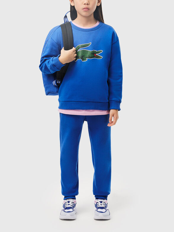 Cotton sweatshirt with accent logo  - 4