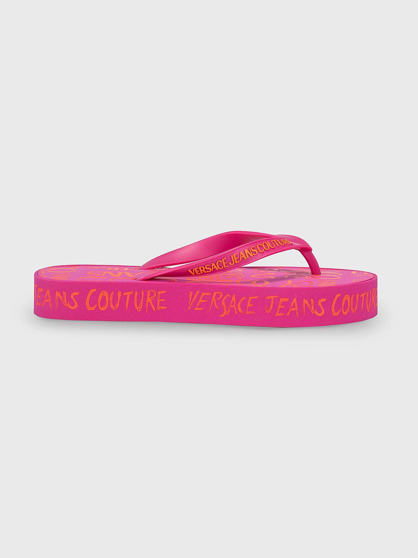 サンダル Versace Jeans Couture 74YA3SQ7 ZS624 LOGO Slides 90_E74VA3SQ1-