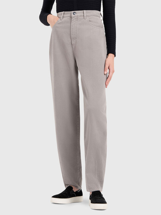 Дънки с висока талия - 1