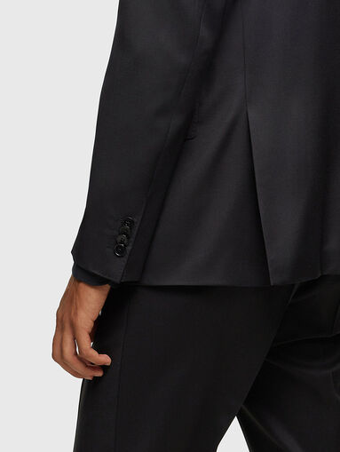 Black wool jacket  - 4