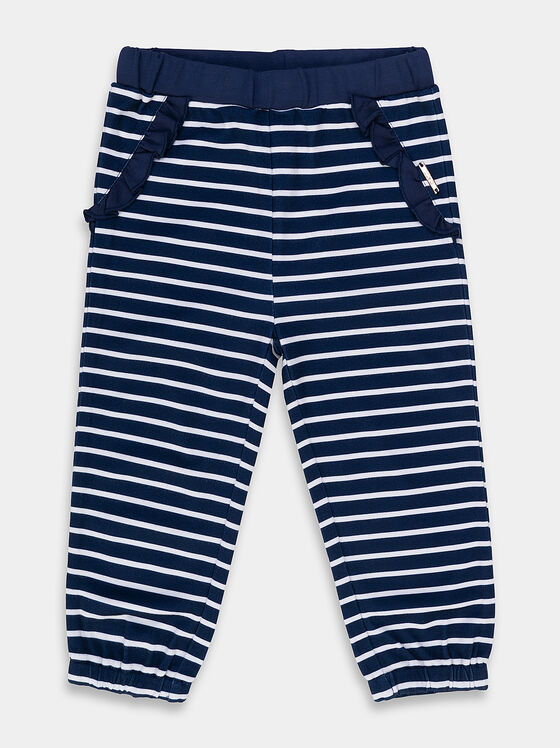 Pants with striped pattern - 1