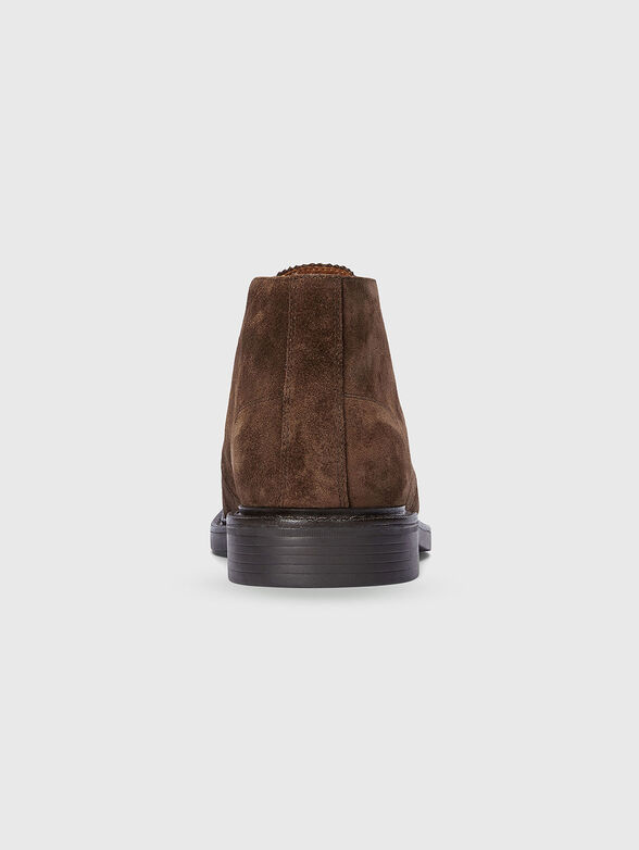 Suede lace up ankle boots - 3