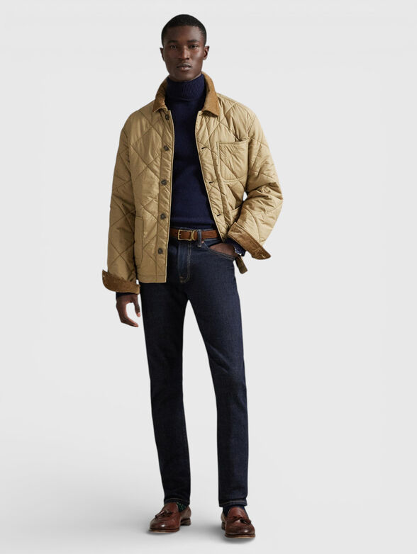 Quilted jacket with buttons - 2