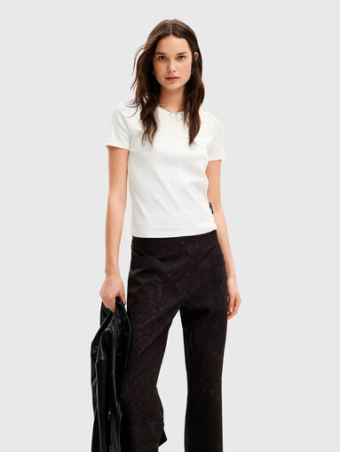 Black pants with print - 4