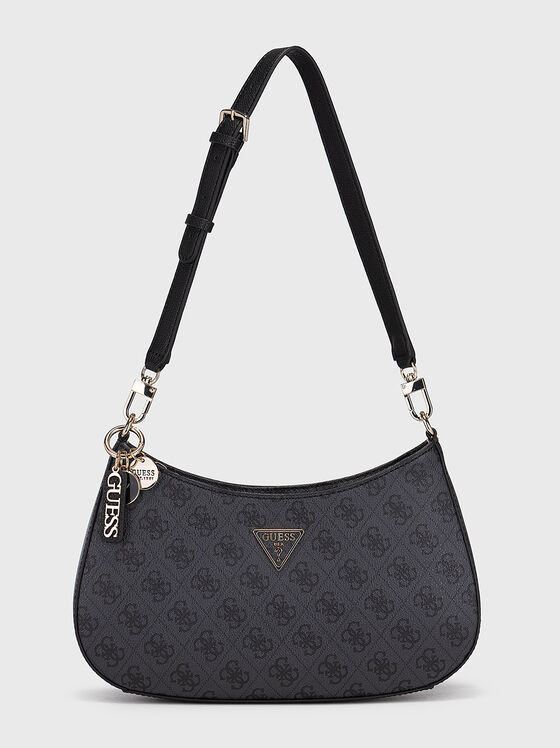 NOELLE bag with monogram print in beige - 1