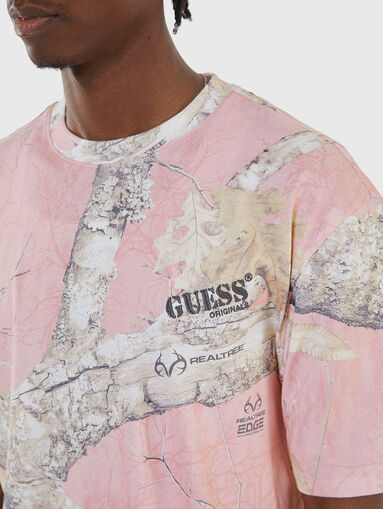 REALTREE cotton T-shirt with forest motifs - 5
