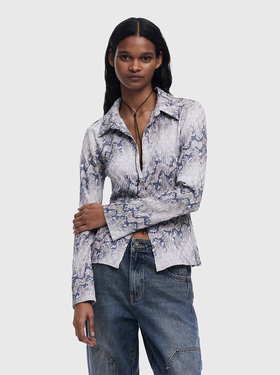 Animal print shirt - 1