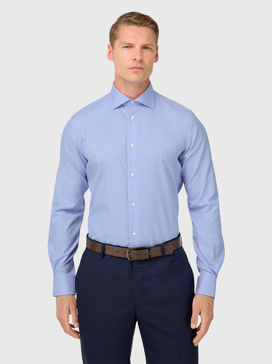 Риза в светлосин цвят - 1