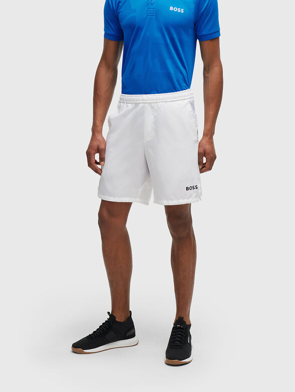 TIEBREAK white shorts - 1