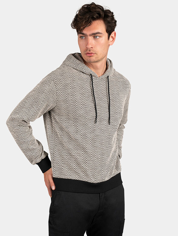 Hooded sweatshirt - 1