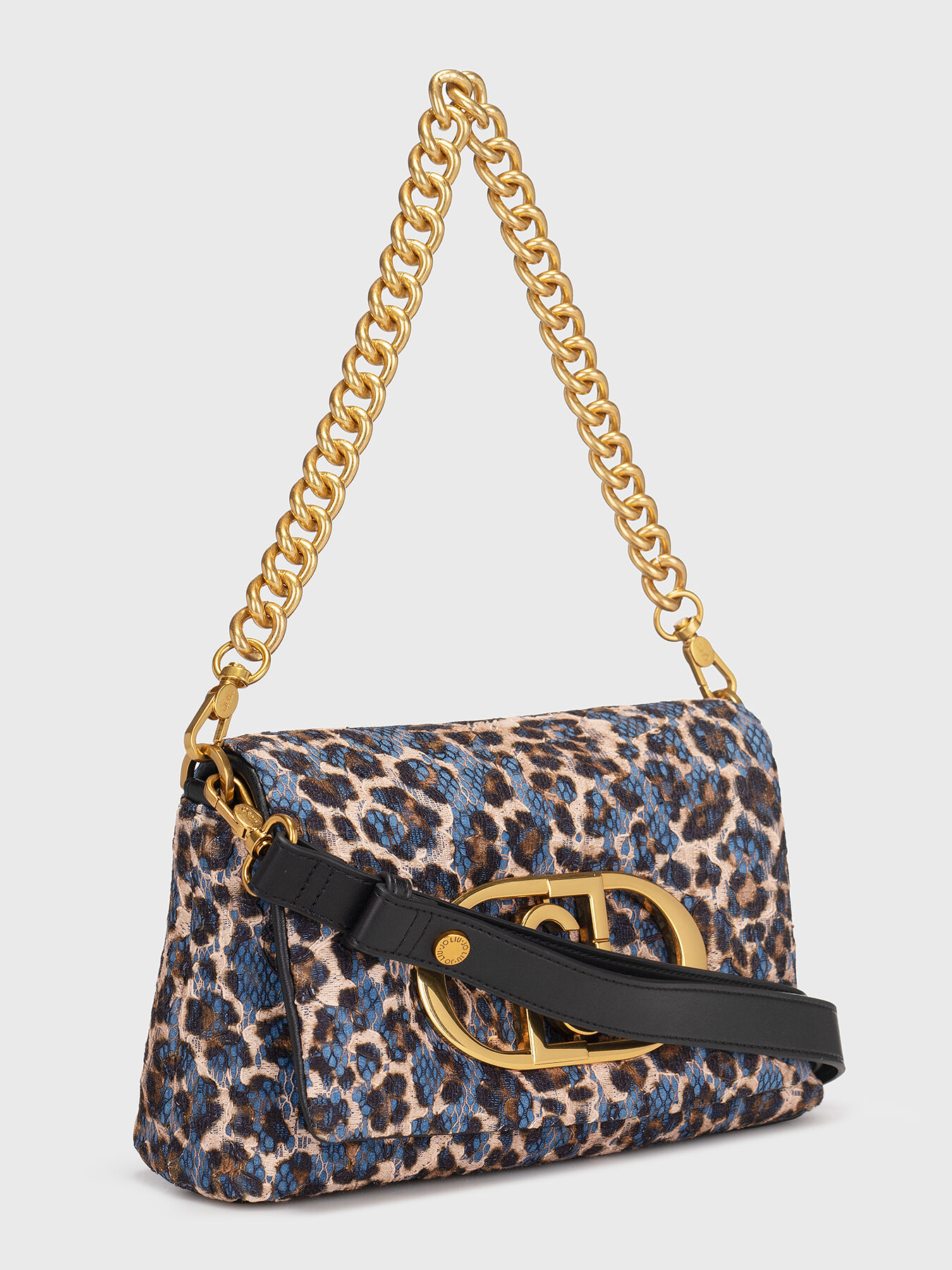 LAPUFFY crossbody bag with animal print brand LIU JO