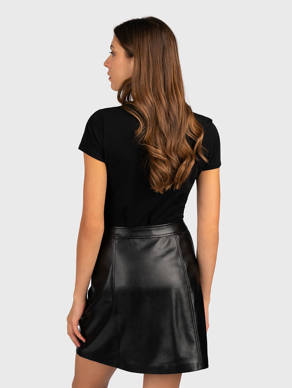 T-shirt with contrasting print  - 3