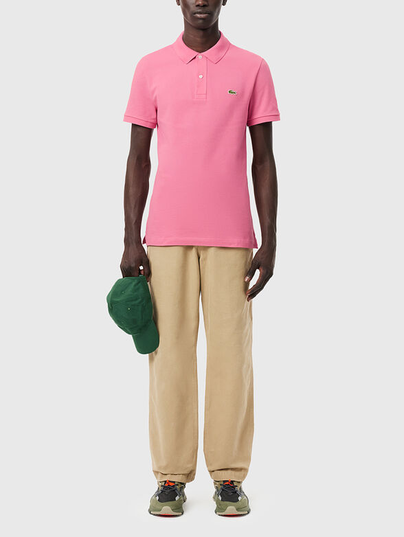 Logo detail polo shirt  - 2