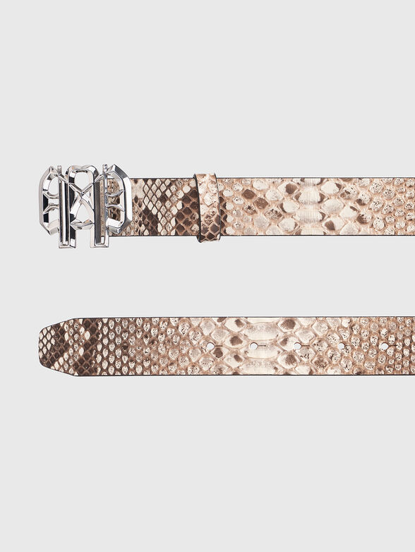 Gothic  Animal print belt - 2