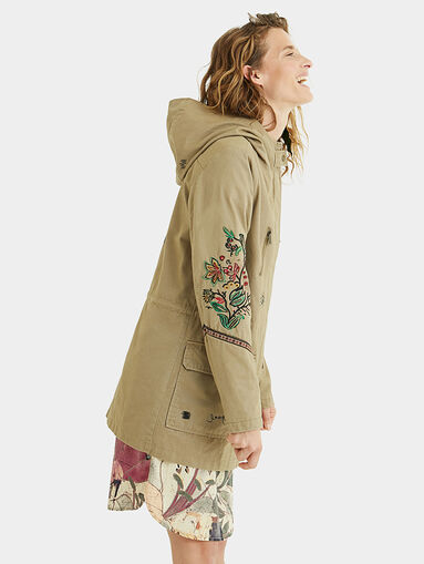IGGY POP Embroidered parka - 4