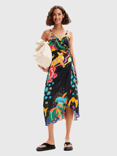 Multicoloured beach dress - 5