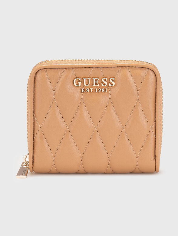 VALLA small wallet with quilted effect - 1