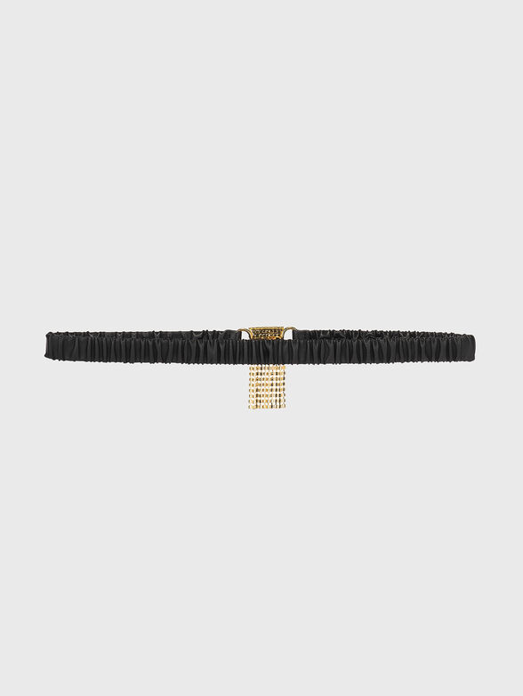 Black belt with buckle detail - 2