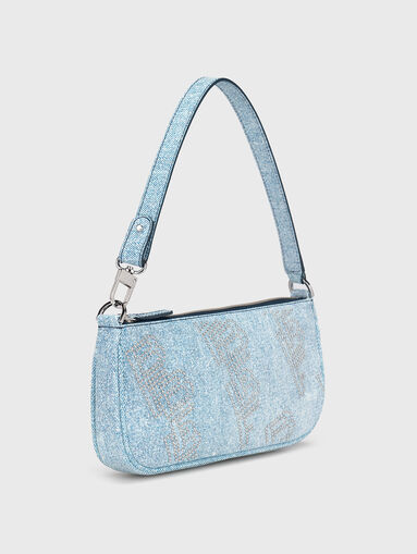 Leather bag with caps - 3