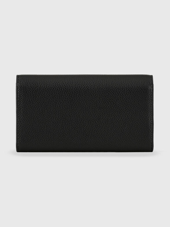 Black wallet with logo  - 2