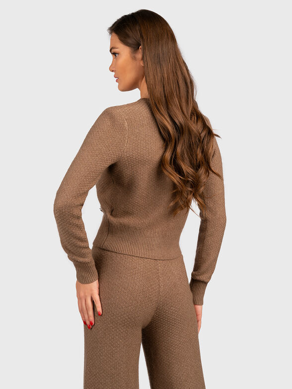 SOPHIE wool blend cardigan - 3